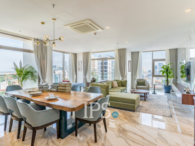 4 Bedroom Serviced Apartment For Rent - Phsar Thmei 3
