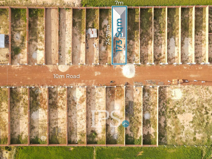 173 Sqm Land For Sale - Sangkat Siem Reap