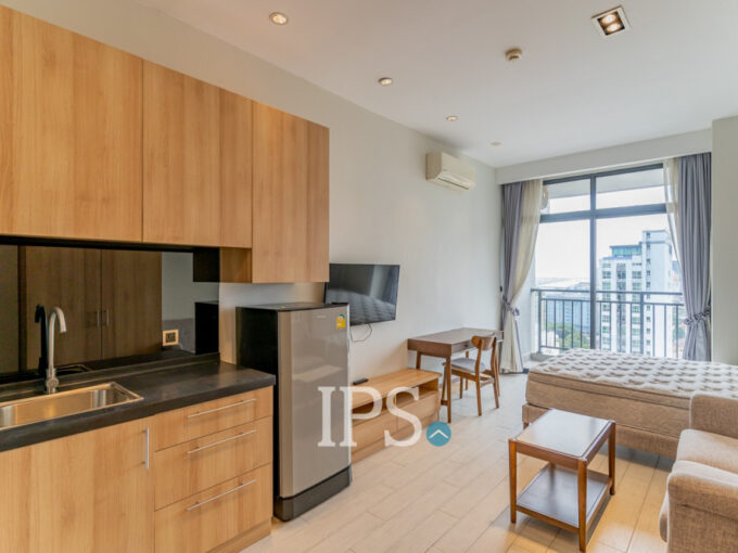 Studio Room Condo For Rent - BKK1