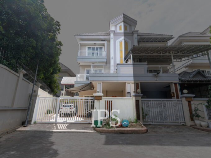 4 Bedroom Villa For Rent - Borey Hi Tech Luxury