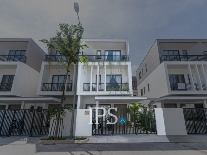 3 Bedroom Villa Plus Touch For Rent - Borey Chankiri