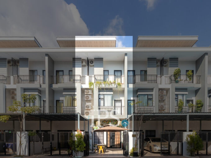 3 Bedroom Townhouse For Rent - Svay Dangkum