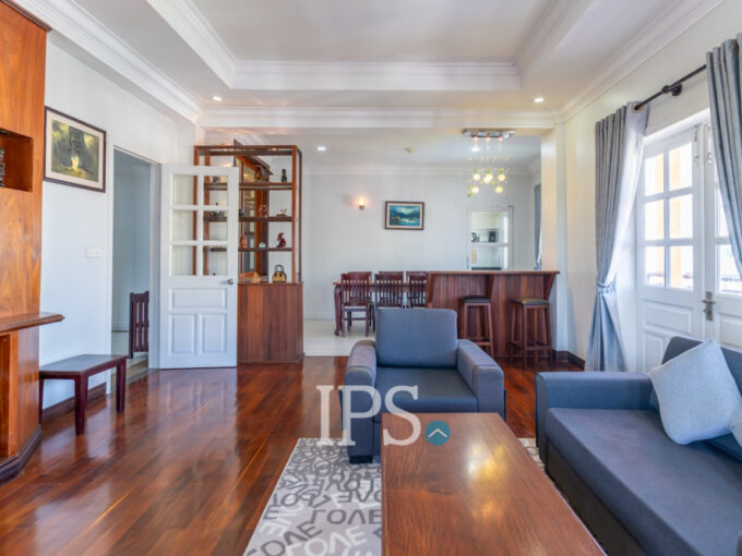 3 Bedroom Service Apartment For Rent - Boeung Kak 2