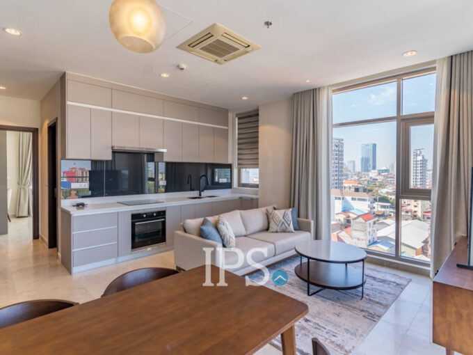 2 Bedroom Serviced Apartment For Rent - Beoung Raing