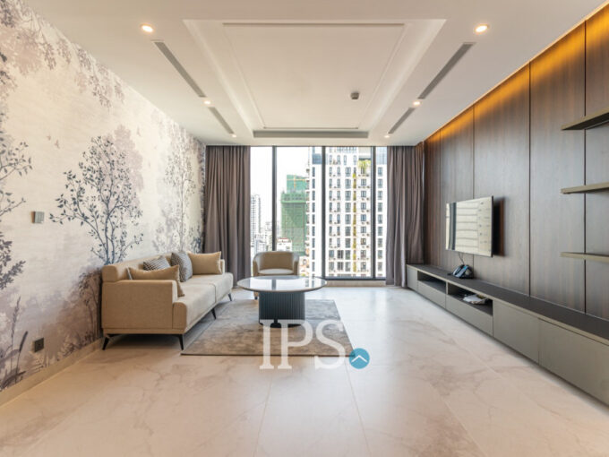 2 Bedroom Serviced Apartment For Rent - BKK1