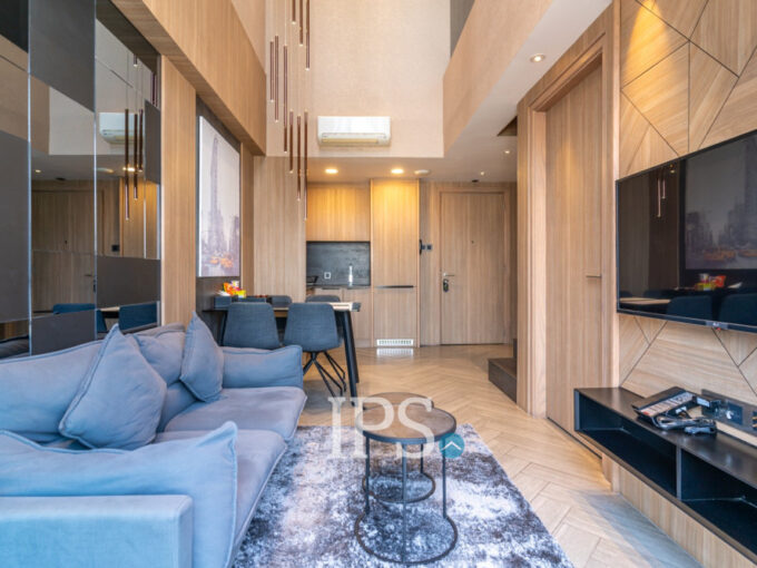 Duplex 2 Bedroom Serviced Apartment For Rent - Tonle Bassac