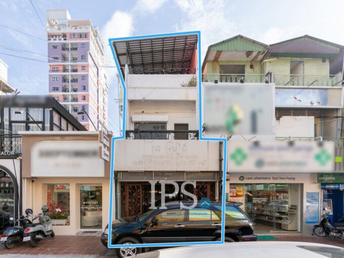 2 Storey Shophouse For Rent - Toul Tum Poung 1
