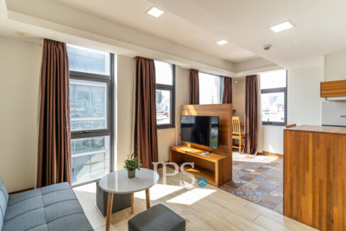 1 Bedroom Serviced Apartment For Rent - Boeung Prolit