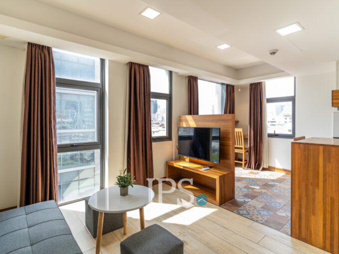 1 Bedroom Serviced Apartment For Rent - Boeung Prolit