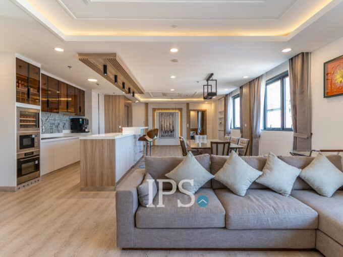 4 Bedroom Serviced Apartment For Rent - BKK1