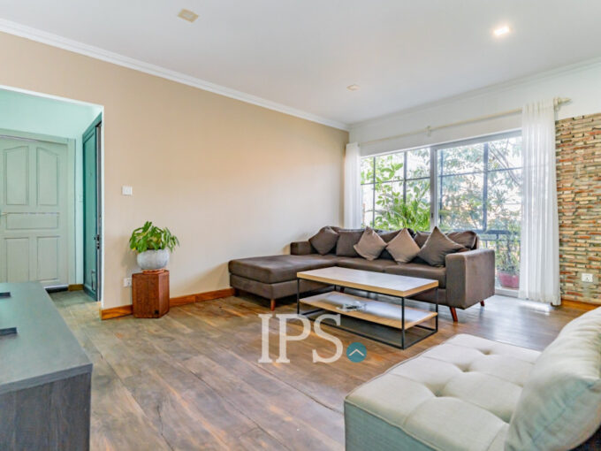 Renovated 3 Bedroom Apartment For Rent - Tonle Bassac
