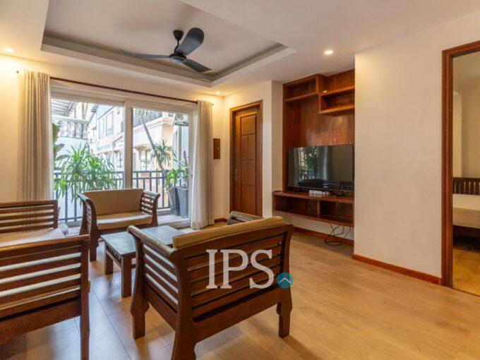 2 Bedroom Serviced Apartment For Rent - Tonle Bassac