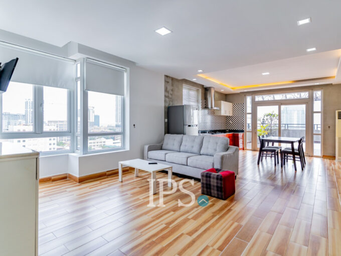 2 Bedrooms Serviced Apartment for Rent- Tonle Bassac