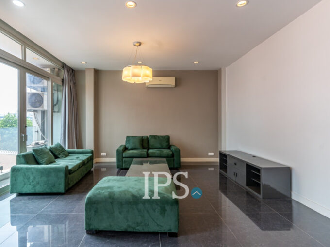 Loft 1 Bedroom Serviced Apartment For Rent -  Tonle Bassac