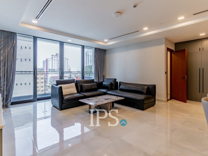 2 Bedroom Serviced Apartment For Rent - BKK1
