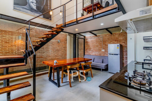 Loft 1 Bedroom Serviced Apartment For Rent - BKK1