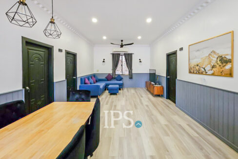 Renovated 3 Bedroom Apartment For Rent - BKK1