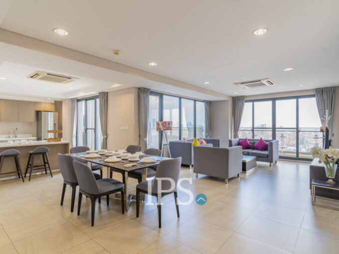 2 Bedroom Serviced Apartment For Rent - Teuk La Ark 1