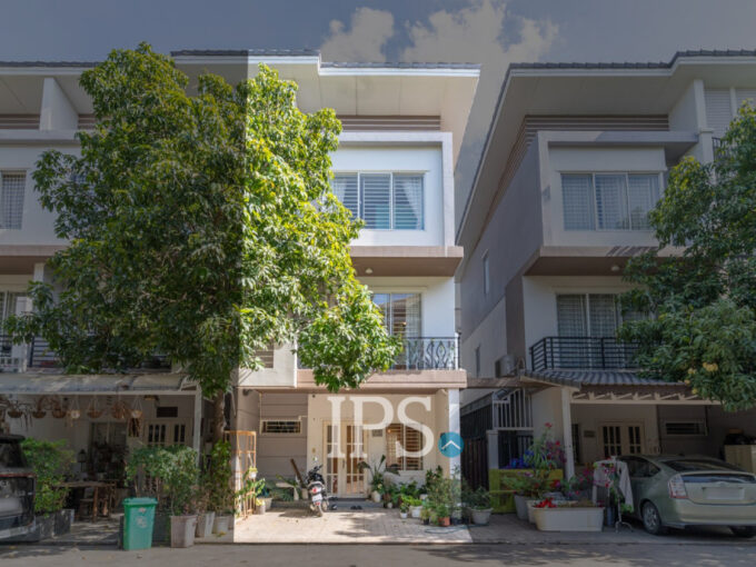 3 Bedroom Link Villa For Rent - Borey Peng Huoth The Star Platinum Mercurean