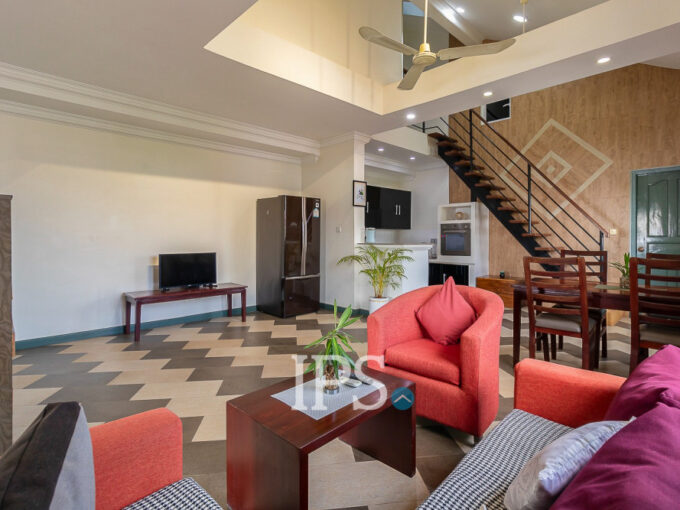 2 Bedroom Loft  Apartment For Rent - Sala Kamreuk