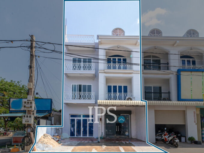 8 Bedroom Shophouse For Rent - Slor Kram