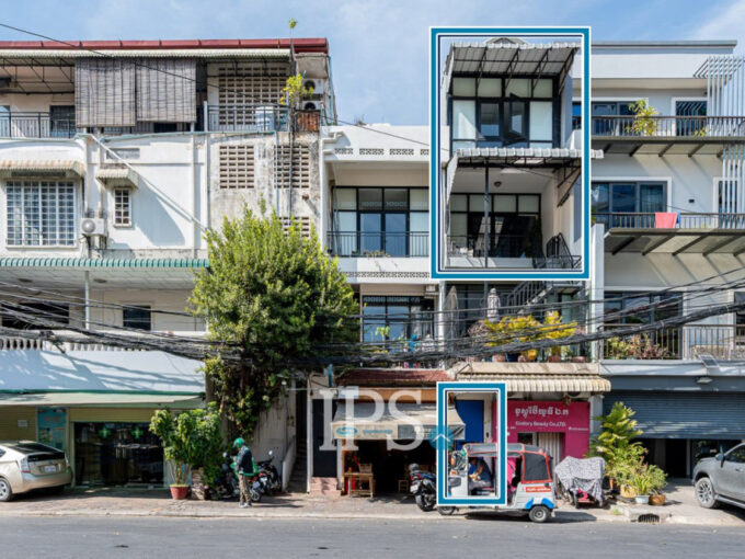 Renovated Duplex 2 Bedroom Apartment For Rent - Tonle Bassac