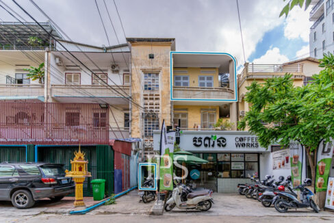 Renovated 1 Bedroom Apartment For Rent - Wat Phnom