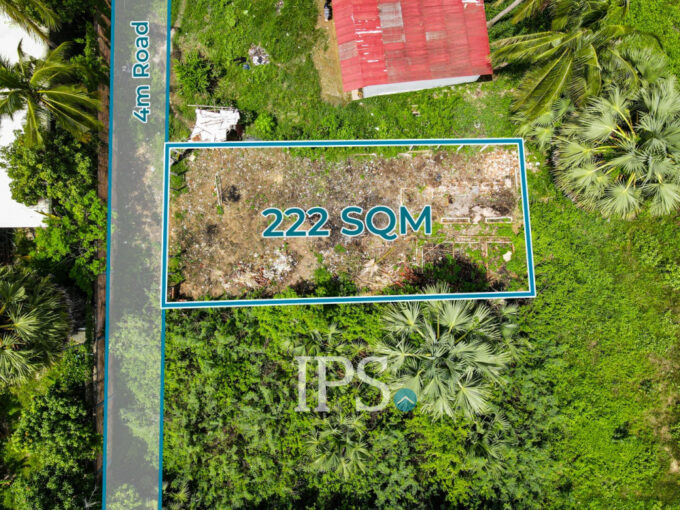 222 Sqm Land For Sale - Slor Kram