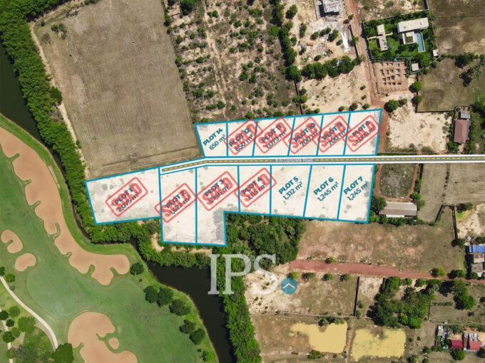 Residential Plots Near Golf Course For Sale - Svay Dangkum