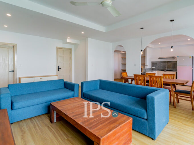 Renovated 3 Bedroom Apartment For Rent - Tonle Bassac