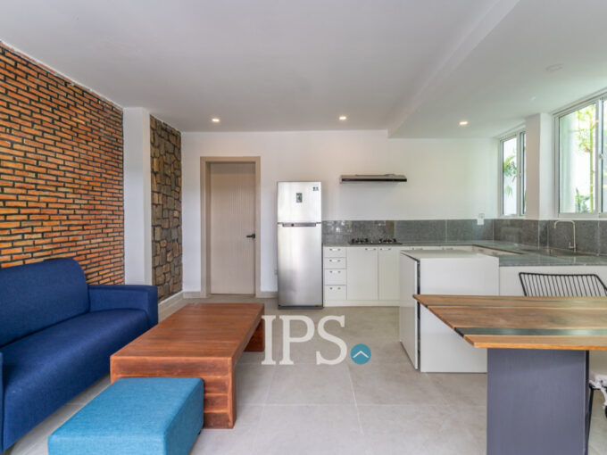 1 Bedroom Renovated Apartment For Rent - Tonle Bassac