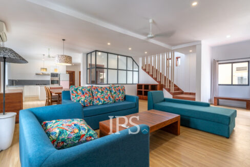 Duplex Renovated 5 Bedroom Apartment For Rent - Tonle Bassac