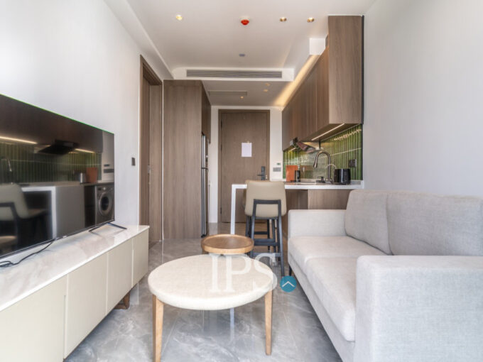 1 Bedroom Serviced Apartment For Rent - Tonle Bassac