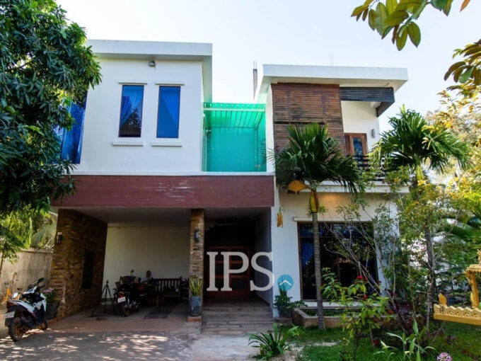 5 Bedroom Villa For Rent - Svay Dangkum