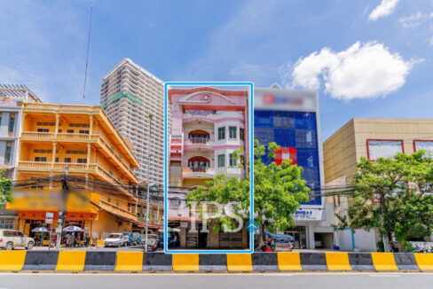 4 Storey Double Shophouse For Rent - Boeung Kak 1