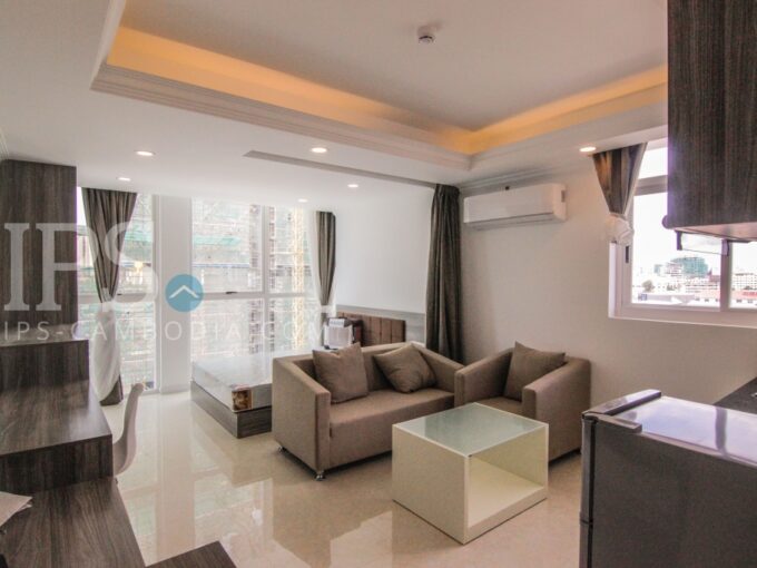Serviced Studio Apartment for Rent - Tonle Bassac