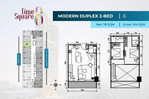 2 Bedroom Duplex Condo for Sale Phnom Penh