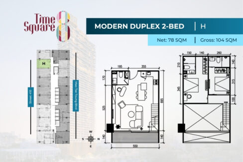 2 Bedroom Duplex Condo for Sale Phnom Penh