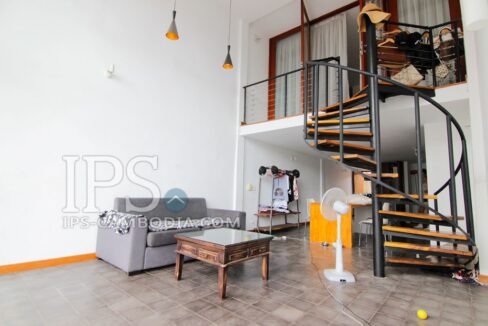 Renovated 1 Bedroom Loft For Rent - BKK1