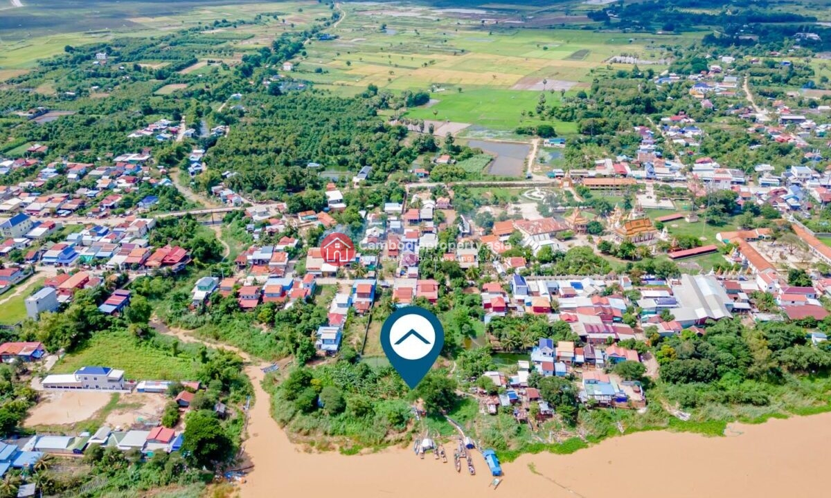 7,375 Sqm Prime Riverfront Land for Sale in Kandal Province
