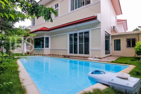Tonle Bassac Villa with Pool for Rent - 2 Bedrooms
