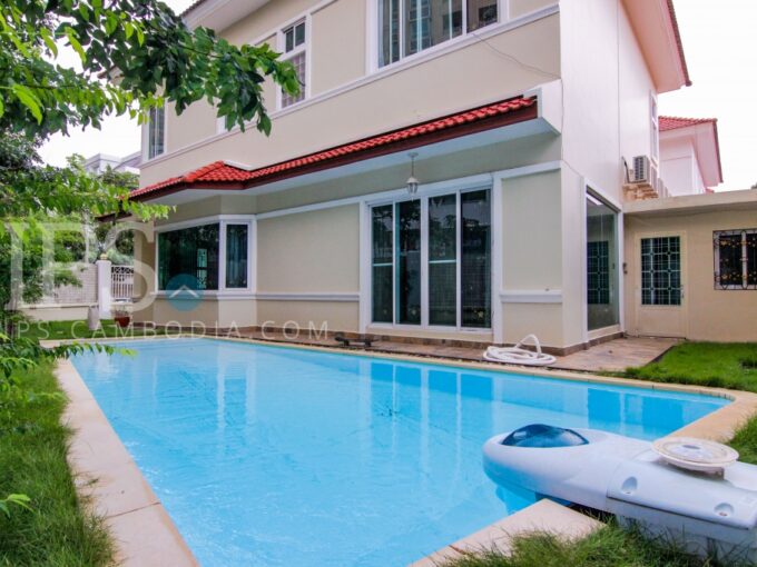 Tonle Bassac Villa with Pool for Rent - 2 Bedrooms