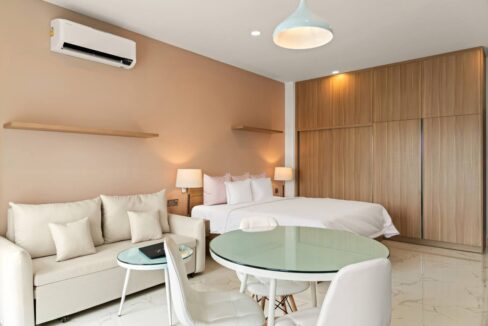 Lavish Studio Condo for Sale in Sihanoukville Sofa