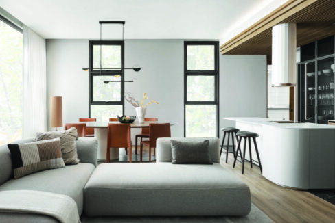 ODOM Living Phnom Penh – Urban Elegance Redefined Living Area