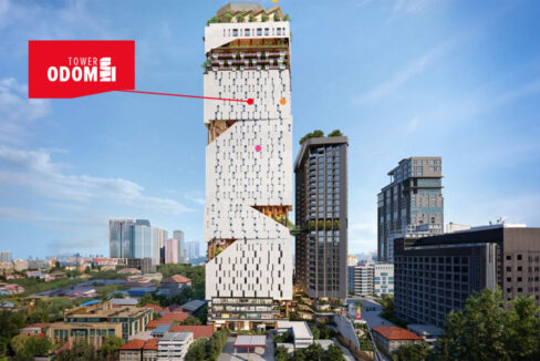 Own Office Space at ODOM Tower Phnom Penh | 40% GRR + 110% Buy Back