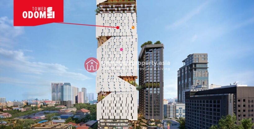 Own Office Space at ODOM Tower Phnom Penh | 40% GRR + 110% Buy Back