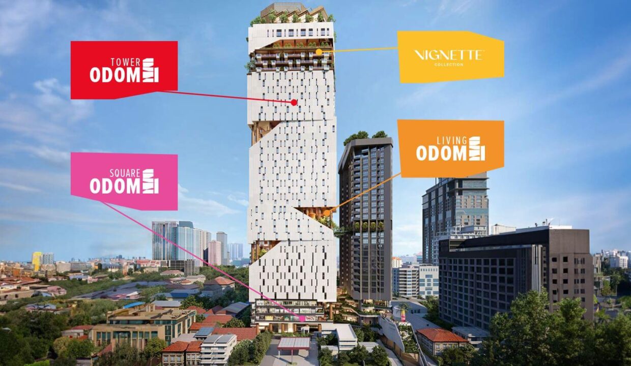 Odom Phnom Penh Luxury Condos & Office Spaces in Cambodia Hero